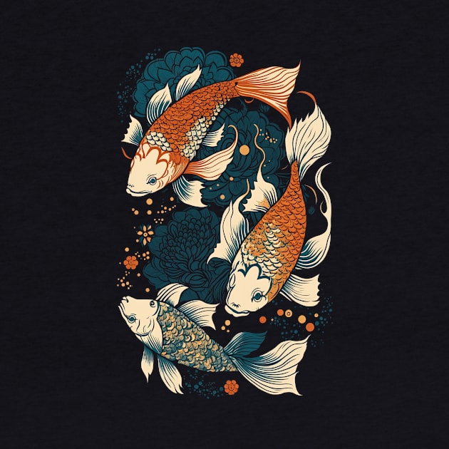 Koi Love by Daniac's store